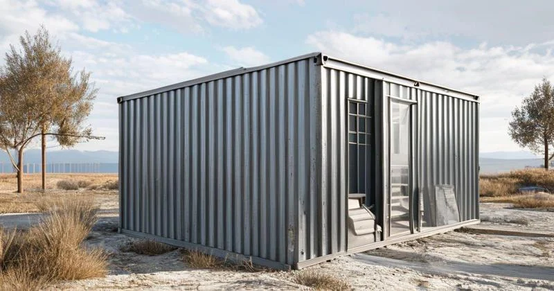 Container para obras temporárias
