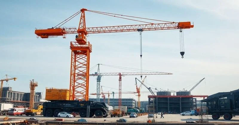 Empresa de guindaste para construção